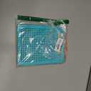 AYNAT FUN Magnetic Drawing Board for Kids & Toddlers with Beads and Magnet Stylus Pen - Magnetic Tablet Toy for Airplane & Car Ride Activities for Kids (Square Blue)