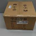 YYJLX Modern E26 Small Crystal Chandelier Semi Flush Mount Ceiling Light Fixture Gold Ceiling Lamp for Hallway Bedroom Bathroom Closet Bedroom Foyer