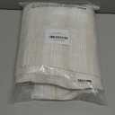 Boho Farmhouse Shower Curtain Set with Tassel, Linen Bohemian French Country Chic Bathroom Shower Curtain Set, Modern Striped Textured Shower Curtain 72x72 - Beige/Cream