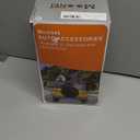 MOONET Tire Cover with Camera Hole, for Jeep Wrangler JL with Back-up Camera, Sport & Sahara (2018-2025), Fits 245/75R17, 255/75R17, 255/70R18 (Black)