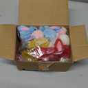 12 Pack Easter Egg Fillers Plush Bunny Toys, Mini Stuffed Animal Eggs for Kids Easter Basket Stuffers, Colorful Bunny for Toddler Teens Boys Girls Easter Party Favors & Egg Hunt Surprises