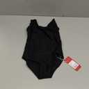 Daydance Lined Spandex Vest Girls Leotards for Ballet, Dance, Gymnastics, Swim (7-8 Years, Black-vest Lining)