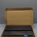 3 Tier Black Display Shelves for Vendors, Cupcake, Soap, Candles, Glasses, Jars, Store Product Retail Display Stands for Vendor Events, Crafts Shows, Jewellery Farmers Market Stand (straight)