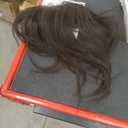 Hairro 100% Human Hair Topper No Bangs, Real Clip in Hair Hairpieces for Women, 3.94x4.72" Silk Base for Thinning Receding High Hairline, 12 Inch Dark Brown Middle Part