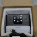 Cinnado Outdoor Camera Wireless-2.4G 2K Solar Wall Light Cameras for Home Security with AI Motion Detection, Waterproof,Motion Activated Light, Siren Cloud/SD Storage, Compatible with Alexa,S2