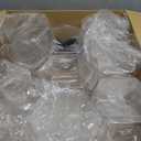 12 Pack 30oz Plastic Candy Jars with Lids, Hexagon Candy Jars, Plastic Cookie Jars Kitchen Storage Containers Reusable for Snacks, Cookie, Coffee Pod