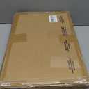 White Bread Box for Kitchen Counter, Large Bread Box With Cutting Board, Bamboo Wood Large Capacity Bread Storage Bin with Acrylic Wavy Door Panel 