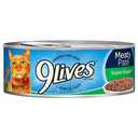 9Lives Wet Cat Food Meaty Paté Super Supper, 5.5-Ounce, Pack of 4, BBD 02/2027