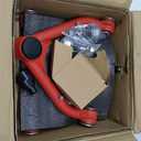 2-4 Lift Front Upper Control Arms for 1999-2006 Chevy Silverado 1500 GMC Sierra 1500 & Yukon, 2002-2006 Cadillac Escalade ESV/EXT & Avalanche 1500, 2 Replacement Ball Joints, Wrinkle Red