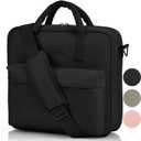 Sturdy 3 Ring Zipper Binder With Shoulder Strap For School - Beautiful 2 Inch Zip Up Binder with Extra Pockets Holds 500 Sheets, Books & Laptop - Easy to Carry Trapper Keeper Made Of Premium Fabrics (Black)