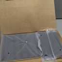 Vaydeer 3-Slot Vertical Laptop Stand Organizer, Laptop Storage Holder Made of Premium ABS Plastics 5 in 1 Design,Desktop Space-Saving Adjustable Desk Organizer for All MacBook/Chromebook/Surface (Black)