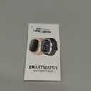 Smart Watch with AI ChatGPT, 1.91"HD Smartwatch for Men Women( Answer/Make Calls), 2025 Fitness Tracker with Heart Rate/Sleep Monitor, 110+Sport Modes, IP68 Waterproof Health Analysis for Android iOS (Black)