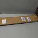 No Drill Cordless Vinyl Mini Blinds,White,41.5" W x 72" H