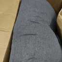 ROYALAY Back Support for Couch Sitting, Memory Foam Back Cushion for Couch, Back Rest Pillow for Sitting in Bed, Wedge Reading Pillow for Sofa, 19.7*23.6*5.1in