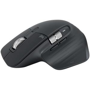 Logitech MX Master 2S Bluetooth Edition Wireless Mouse, No USB Receiver - Ultra-Fast Scrolling, Ergo, 8K DPI, Track on Glass, Quiet Clicks, Works with Apple Mac, Windows PC, Linux, Chrome - Graphite