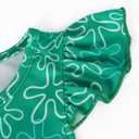 Akokvlar Girls Green Costume Cartoon Yellow Joy Costume Dress Halloween Outfit (8-9 Years)