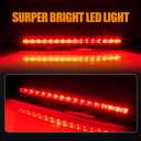 Third 3rd Brake Light LED for 1999-2004 Ford Mustang, High Mount Rear Brake Lights Assembly for 99-04 Mustang, Waterproof Center Cab Lamp Stop Light