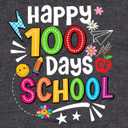 Womens Teachers 100 Days of School Shirt 100th Day of School Teacher T-Shirt (XXL)