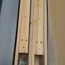 Wall Floating Shelves, Rustic Wood Wall Shelf Handmade (Light Walnut, 24 Inch - 2 Pack)