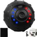 Upgraded 5-Gear Vibrating Massage Ball, Rechargable Massage Vibrating Ball for Fitness, Training, Therapy and Relaxation (Black)