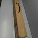 AOSKY Cordless Zebra Blinds for Windows Pull Down Roller Window Shades Dual Layer Light Filtering Privacy for Day and Night, Free-Stop Door Shades for Home Easy to Install (34" W X 47" H, White)