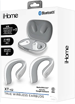 Bytech iHome XT-42 True Wireless Bluetooth In-Ear Earbuds HMAUBE238