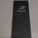 Ceramic Chopsticks Set of 4, Reusable Dishwasher Safe,High-grade Bone Porcelain Chopsticks with Case (White 4 PC)