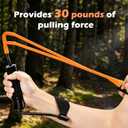 Professional Slingshot Set-A Classic Construction Shooting and Hunting Slingshot with a Sturdy Sling Shot Bow, 2 Packs of Slingshot Ammo,and a Slingshot Band for Adults