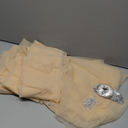 10x10ft Champagne Tulle Backdrop Curtain for Parites, Sheer Backdrop Curtains for Wedding Baby Shower Birthday Party Photo Shoot Decorations, Size: 10ft x 10ft(2 Panels 5*10ft)