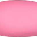 Squishy Microbead Neck Pillow, 7Inch x 12Inch Soft Travel Body Bed Pillow Bean Pillow for Kids Adult Chair Sleeping Car Seat, Fun Dormroom (Pink)