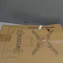 ELIVED Pillar TV Mount for Most 26"-60" TVs, Column TV Mount for Gazebo Patio Pergola, No Drill Full Motion tv Bracket Swivel and Tilt, Fits Multi-Shaped Poles, Max VESA 400x400mm, 77 Lbs. YD0084