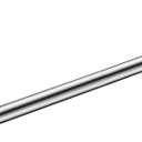 Nolimas Brushed Nickel Bath Towel Bar Single Bars Towel Rack Rod Classic Wall Mounted SUS304 Stainless Steel Bathroom Towel Holder Toilet Kitchen Towel Shelf Single Layer,18 inches