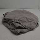 Waterproof Seat Covers for Dining Room Chairs, Stretch Chair Seat Covers Removable Washable Dinning Room Kitchen Chair Cushion Slipcovers (Leaves-Taupe, 6 PCS), 15x35Inc