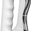 Electric Fascia Knife, Muscle Pain Relief Massager Tool, Muscle Scraper Set, Relaxation Fascia Tissue Massage for Portable, 3 Levels of Regulation, Ideal Gifts for All Occasions (White)