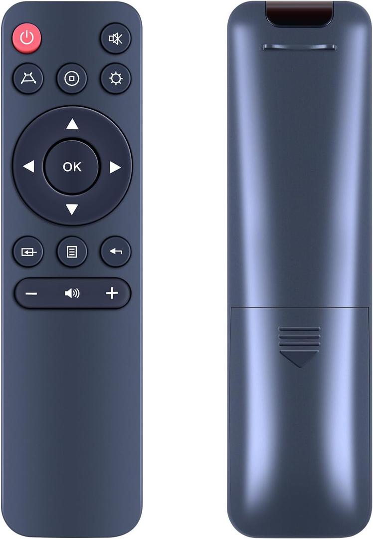 Replacement Remote Control for YABER V9, Y30, Y31,Y21,5G WiFi DLP 1080P Mini Movie Home Theater Projectors