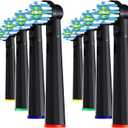 Replacement Heads Compatible with Oral B Replacement Heads, Toothbrush Heads Compatible with Oral B Pro 500 1000, Smart 2000, Genius X Electric Toothbrush Handles