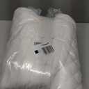 Lanpn Christmas Tree Skirt 71 inch, Faux Fur Xmas Tree Skirt Plush Winter Christmas Tree Mat for Extra Large Artificial Trees Winter Home Party Holiday Indoor Xmas Decorations (White, 180cm)