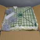 Ivory Backdrop Flowers Wall Panels: 24 Pcs 15 x 15 Inch Floral Backdrop Artificial Flower Wall Decor for Baby Shower Wedding Photo Background Decoration (5ft by 7.5ft)