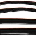 4pcs Sun Vent Wind Deflector Guard Window Visors