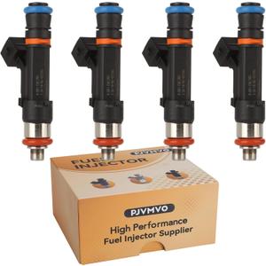 GM55565970 OE 1.4L Fuel Injectors,Compatible with/Chevy 1.4 Cruze Sonic Trax 2011 2012 2013 2014 2015 2016 2017,Compatible with/Buick Encore |1.4L Turbocharged| |4 Holes| |Set of 4|