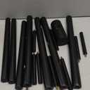 Coat Rack, Freestanding Coat Rack with 8 Hooks and 3 Adjustable Size Tree Coat Racks for Bedroom, Hallway, Entrance, Office, for Hats, Coats, Scarves, Handbags (1 PC, Black)