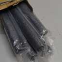 Mavivegue Closet Rod, 17 to 84 Inch Adjustable Closet Rods for Hanging Clothes, Heavy Duty Tension Rod, Black Curtain Rod, for Closet, Wardrobes, Bathroom, Laundry