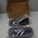 Metal Lever Door Handles (2 PCS), Compatible with 1999-2007 Chevy Silverado Suburban Tahoe Avalanche GMC Sierra Yukon Cadillac Escalade, Outside Front Left Driver & Right Passenger, 15034985,15034986