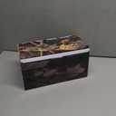 Funny Farm Chickens Statues,Cute Chicken Fence Decoration,Resin Chickens Decor,Outdoor Real Animal Statue,Chicken Sculpture,Perfect for Home Garden Stairs,Farm,Patio,Backyard (White Red)