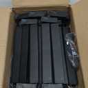 Clothes Pants Hangers, Space-Saving Skirt Holders with 360  Swivel Hooks, Adjustable Clips, Trouser Hangers, Clothes Coat Garment Jeans Hangers (20 Pack, Black)