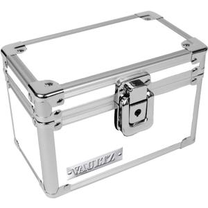 Vaultz Locking Index Card File, 3 x 5 Inches, White (VZ00174)
