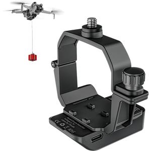 Mini 4 Pro Airdrop System, Quick Release Payload Delivery Transport Device Wedding Drone Fishing Bait Search & Rescue for DJI Mini 4 Pro Drone Accessories