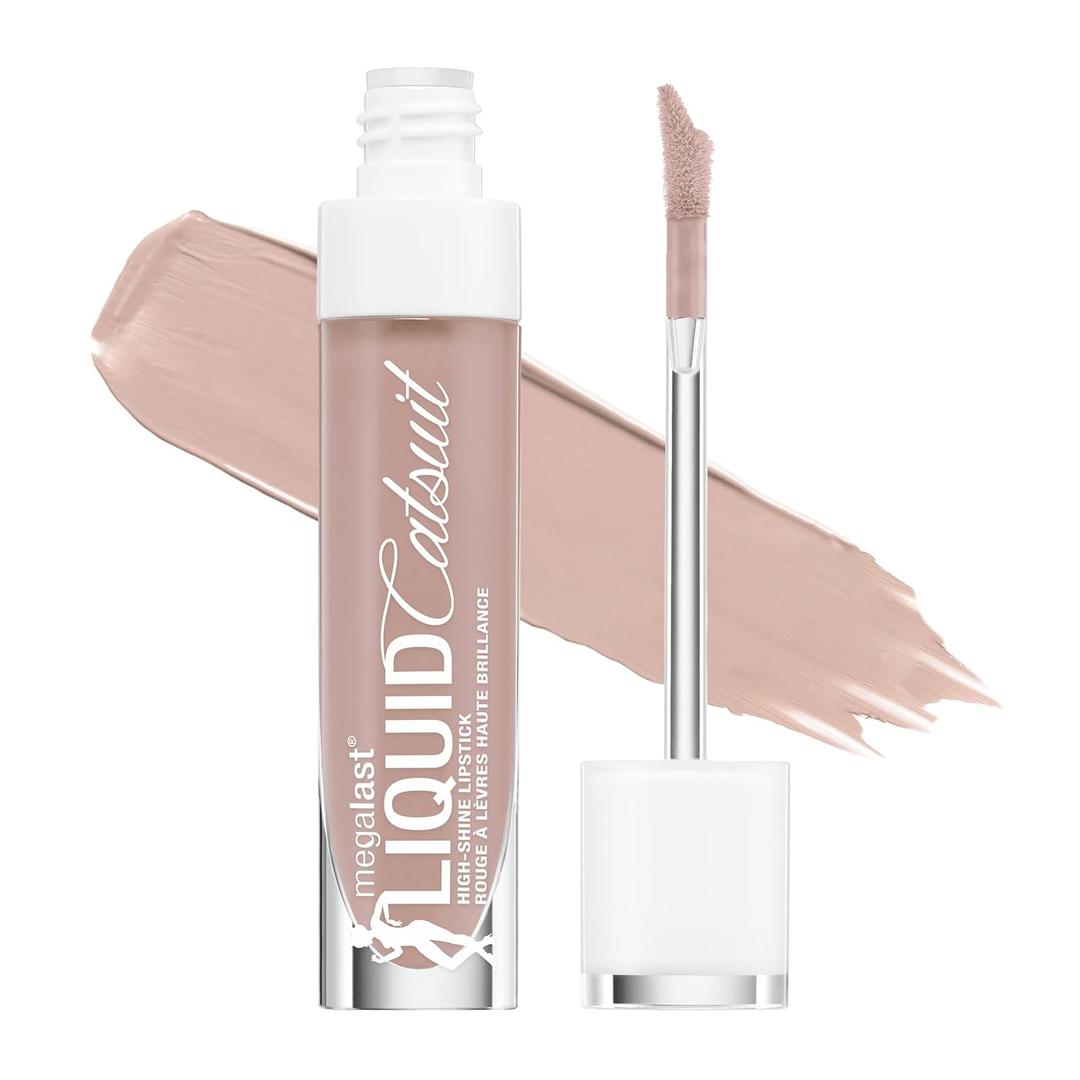 wet n wild MegaLast Liquid Catsuit High-Shine Lipstick Tan Caught You Bare-Naked (0.21 Fl Oz (Pack of 1))