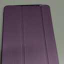 All-New 8inTablet Case,Adult Child Friendly DJ&RPPQ Smart Trifold Stand Case with Auto Wake/Sleep Incompatible with Alcatel TCL,Dark Purple