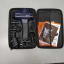 LifePro Massage Gun - Percussion Muscle Massager for Athletes with 8 Massage Heads and 5 Speed Settings - Deep Tissue Back and Muscle Massage Gun for Recovery